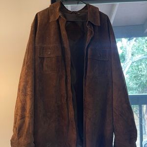 Suede Men’s Lightweight Cardigan/Sweater